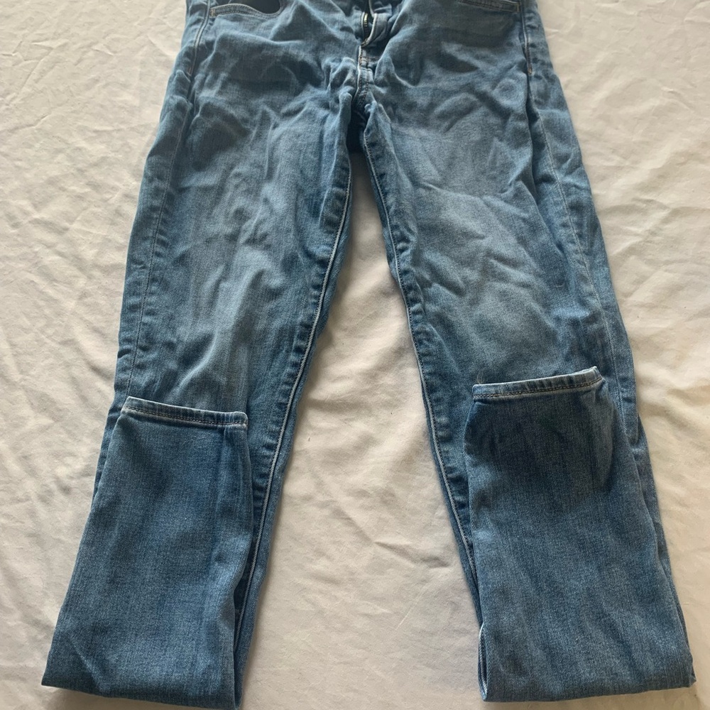 American Eagle Outfitters Blue Straight Leg Jeans